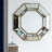 40" X 40" Oversized Silver Octagon Mirror