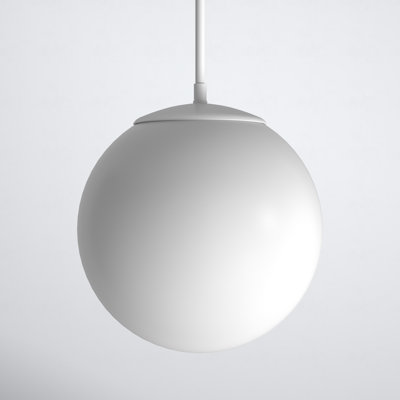 Meri Single Light Glass Dimmable LED Pendant