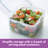 Easy Essentials™ Food Storage - Set of 4 Containers and 4 Lids