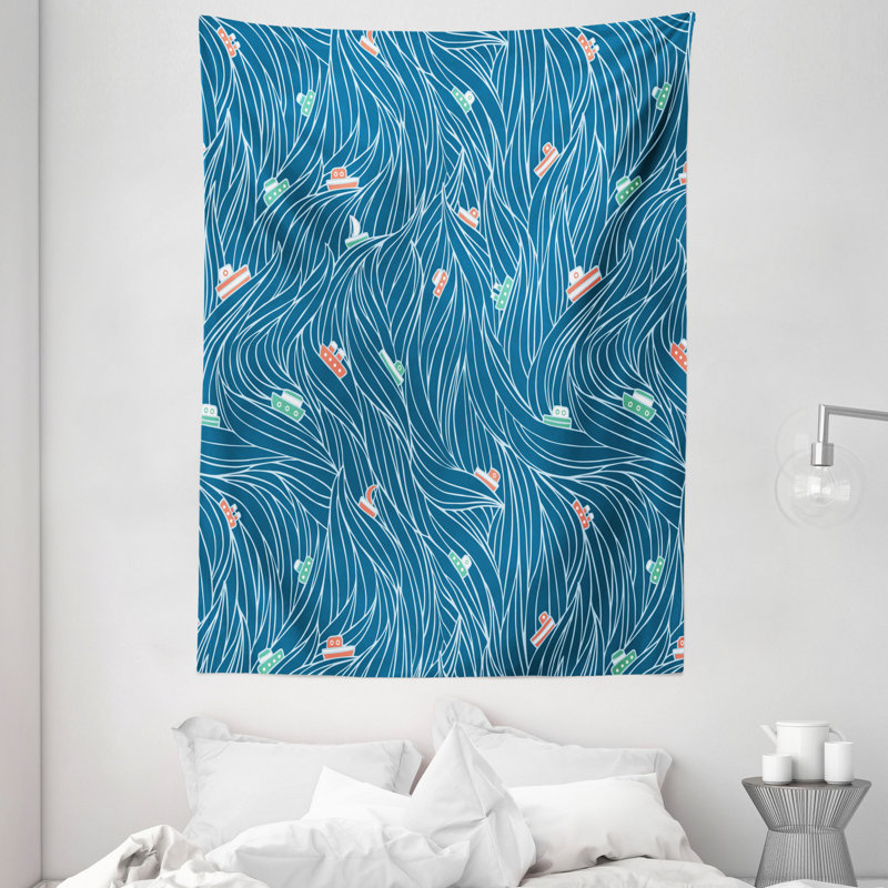 Tapisserie en polyester, H 80 po x l 60 po