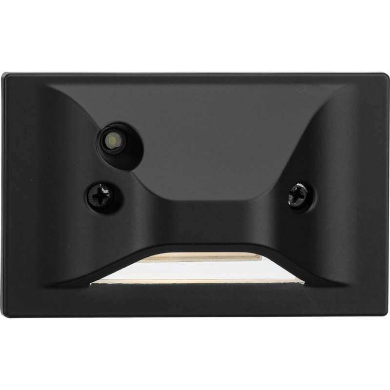 Black Bronze Dimmable LED Step Light with Photocell