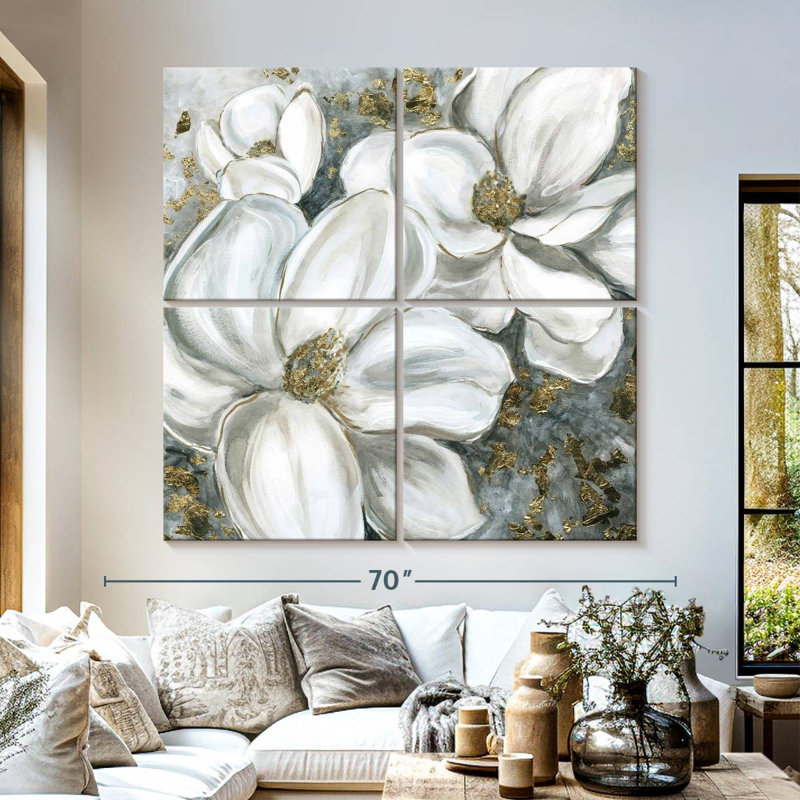 Magnolias Harnek Majestic, H 57 po x l 57 po