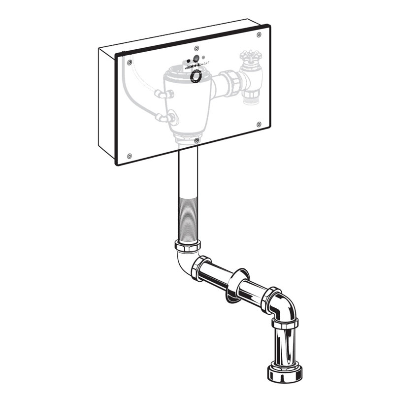 Selectronic 1.28 Gallons Electronic Flush Valve