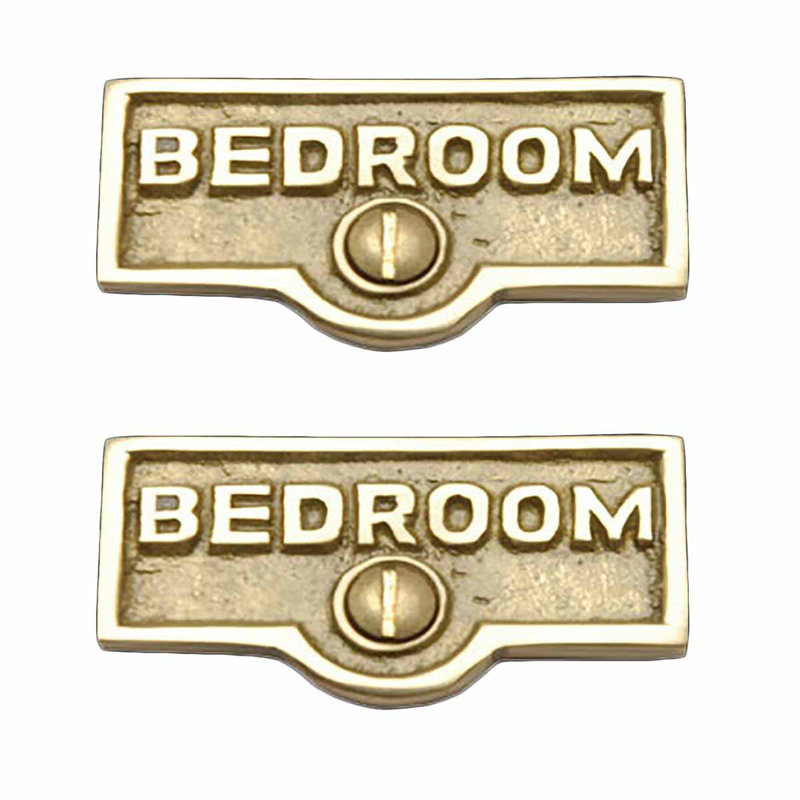 Switch Tags Bedroom Name Signs 1-Gang Rocker Wall Plate