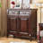 Classic American style storage shoe cabinet