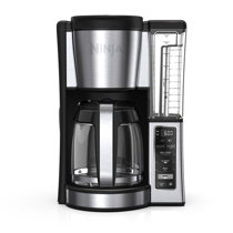  Ninja Coffee Bar Auto-iQ Programmable Coffee Maker with 6 Brew  Sizes, 5 Brew Options, Milk Frother, Removable Water Reservoir, Stainless  Carafe (CF097): Home & Kitchen