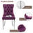 High-end Tufted Velvet Upholstered Nailhead Dining Chair-1240169706-1240169723