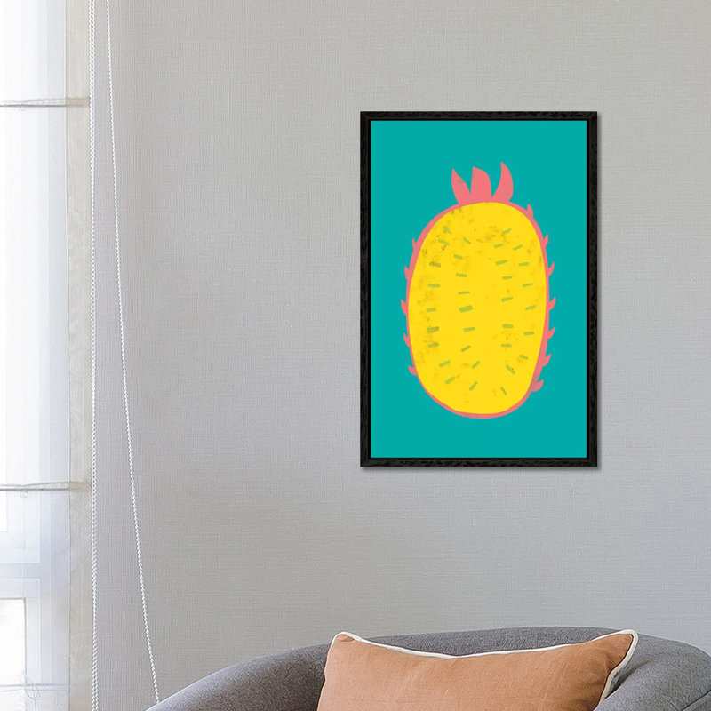 Fruit Party V by Chariklia Zarris - Gallery-Wrapped Canvas Giclée on Canvas, 66.04 cm H x 45.72 cm W, Black Framed