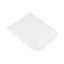Siège de toilette blanc 18 po x 14 po avec couvercle à fermeture douce KDK Home, accessoire de toilette UF avec fermeture silencieuse