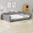Upholstered Daybed With Cloud-Shaped Backrest-828039085