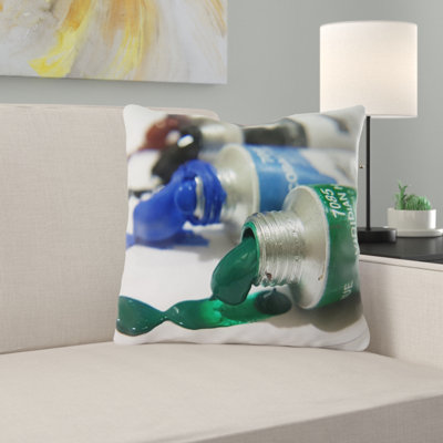 Coussin décoratif coloré Wabasso