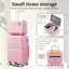 Ensembles de valises 4 pièces (14/20/24/28) Valise extensible légère et durable en PP