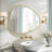 Mateus Irregular Aluminum Framed Tempered Glass Wall Mirror-693137318-693137322