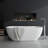 67'' x 30'' Soaking Solid Surface Bathtub-106949078