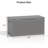 100 Gallons Water Resistant Resin Lockable Deck Box-93917737