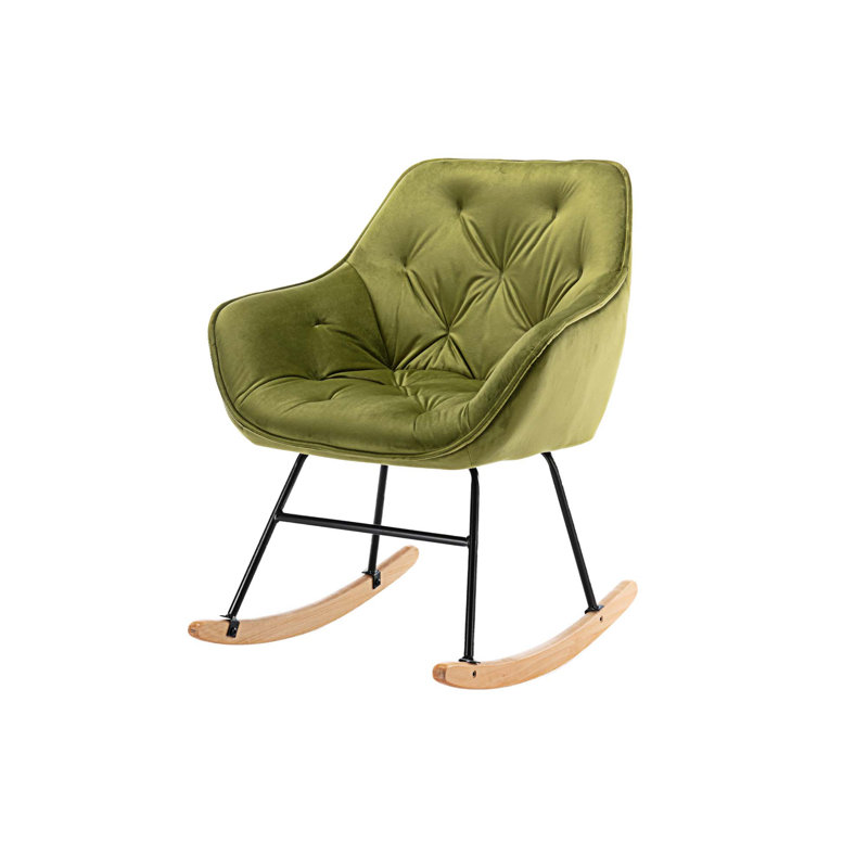 Chaise berçante Dehaan, Vert