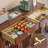 Chinese style movable shoe cabinet