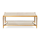 St. Charles Rectangular Cocktail Table - Dove Gray