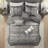 Comforter - Grey King 7 Piece Luxury Bedding