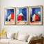 Paysages série Cxxxi - impression encadrée sur mesure de qualité supérieure - 3 pièces-185341666-185341669