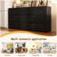 Buffet 9 tiroirs au design élégant-1973192392