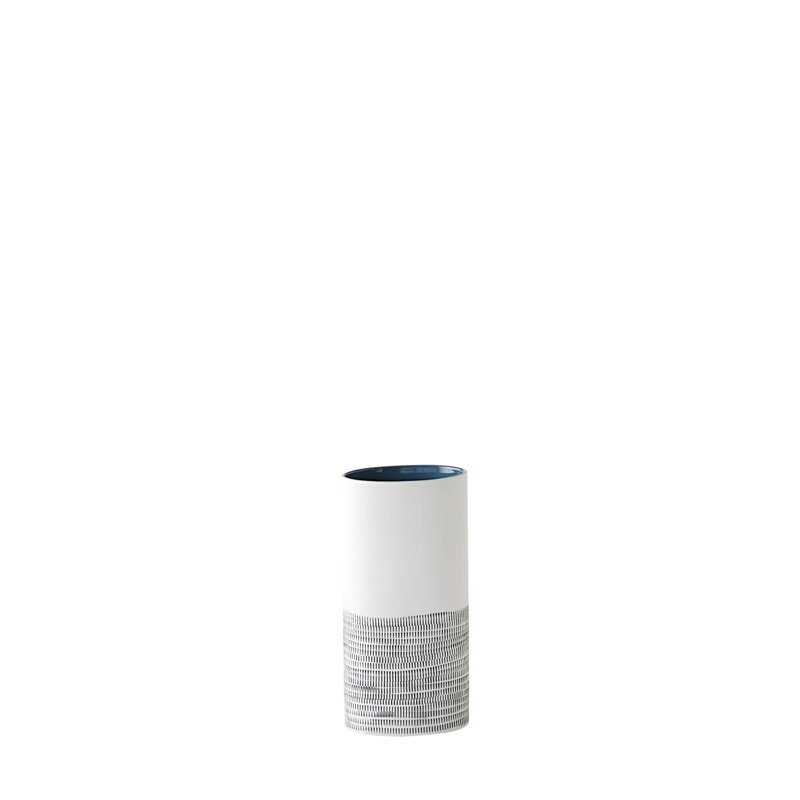 Dash Handmade Porcelain Table Vase, 9" H x 4.25" W x 2.5" D