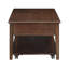 Table basse en bois avec plateau relevable en noyer