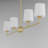 Bristol 4 - Light Satin Brass Unique/Statement Pendant-92526057