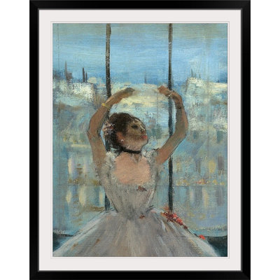 «Danseur au studio de photographes, 1875. Musée Pouchkine, Moscou, Russie» par Edgar Degas, reproduction d'art
