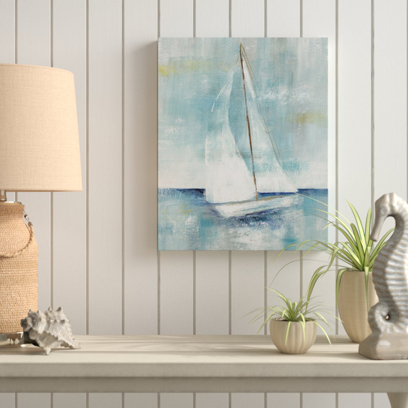 " Come Sailing II ", 16" H x 20" W x 1.5" D