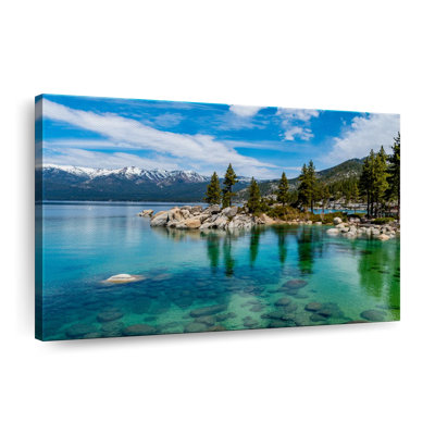 Green Lake Tahoe Canvas Print