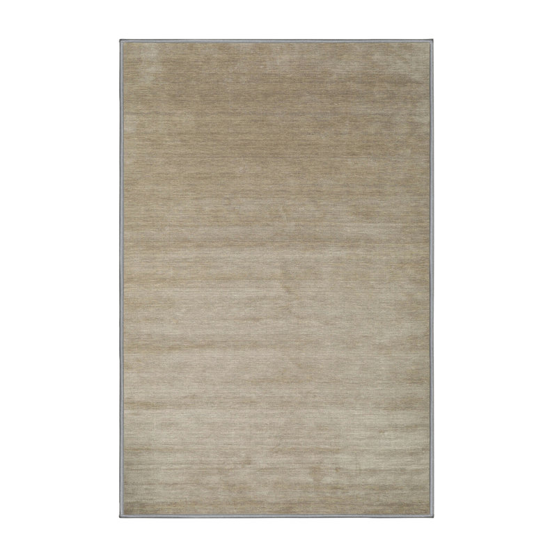 Tapis gris/brun zone contemporaine, Rectangle 5 pi x 7 pi