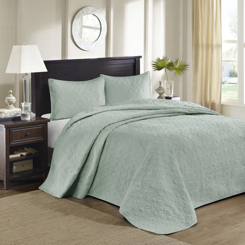 Ensemble de couvre-lit réversible Seafoam, Twin Comforter + 2 Additional Pieces