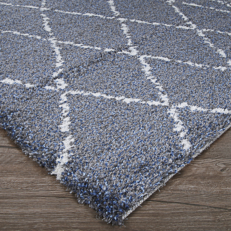 Becton Abstract Indoor Rug, Rectangle 9'2" x 12'9"