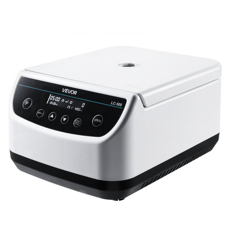 Centrifugeuse 2/5/10/15/50 ml vitesse 500 à 4 000 tr / min avec 1 rotor et minuterie