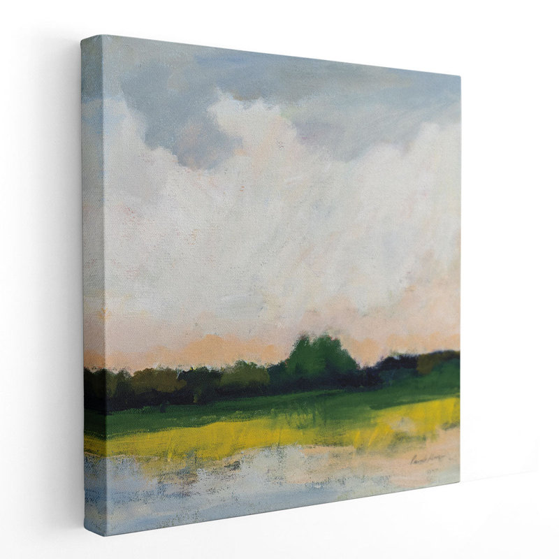 «Morning Morning» - reproduction d'art sur toile, H 12 po x l 12 po