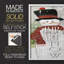 «Snowman Let It Snow», reproduction encadrée - bois massif-784226364-784226354