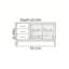 Buffet simple rétro en bois massif-946943704