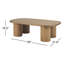 Table basse rectangulaire Whitehurst Kedra