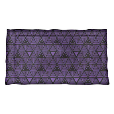 Patricia Geoffrey Polyester Geometric Sham Set