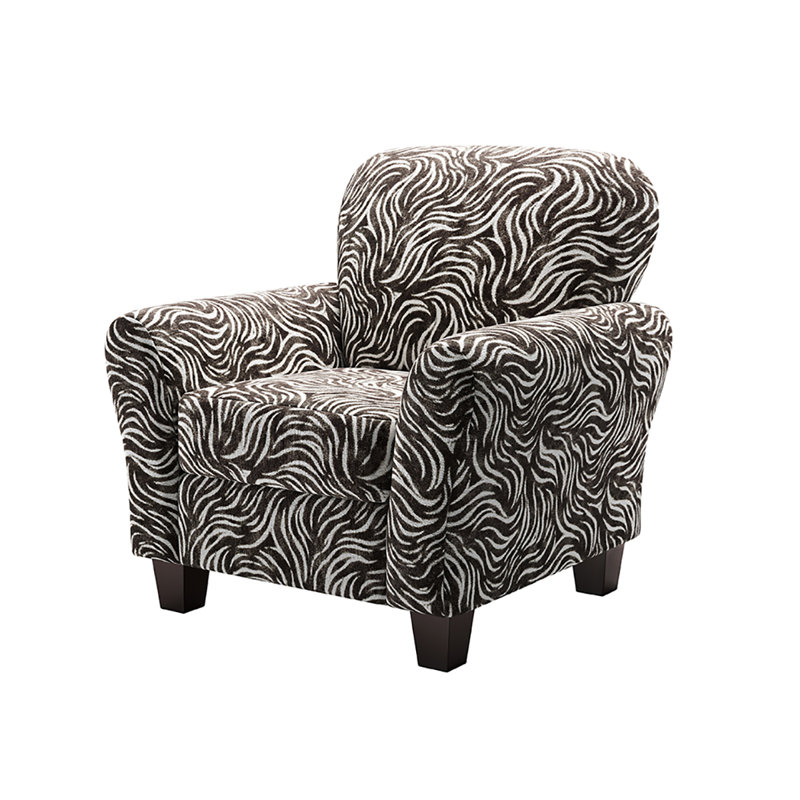 Broadmeade Upholstered Armchair, Allaire Noir  100% Polyester
