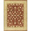 Hand Knotted Oriental Area Rug in Rust/Beige