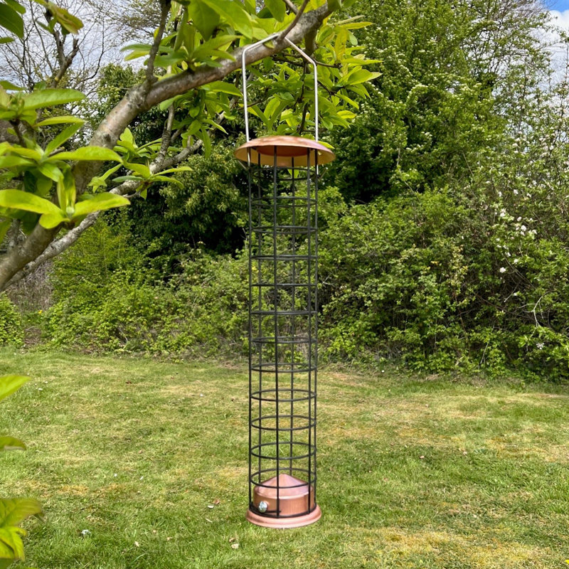 Gallinas Metal Hanging Suet Bird Feeder