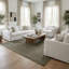 Tapis vert foncé / gris Chuby-518439785-519167787