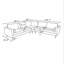 Canapé d'angle modulaire en tissu-949575715
