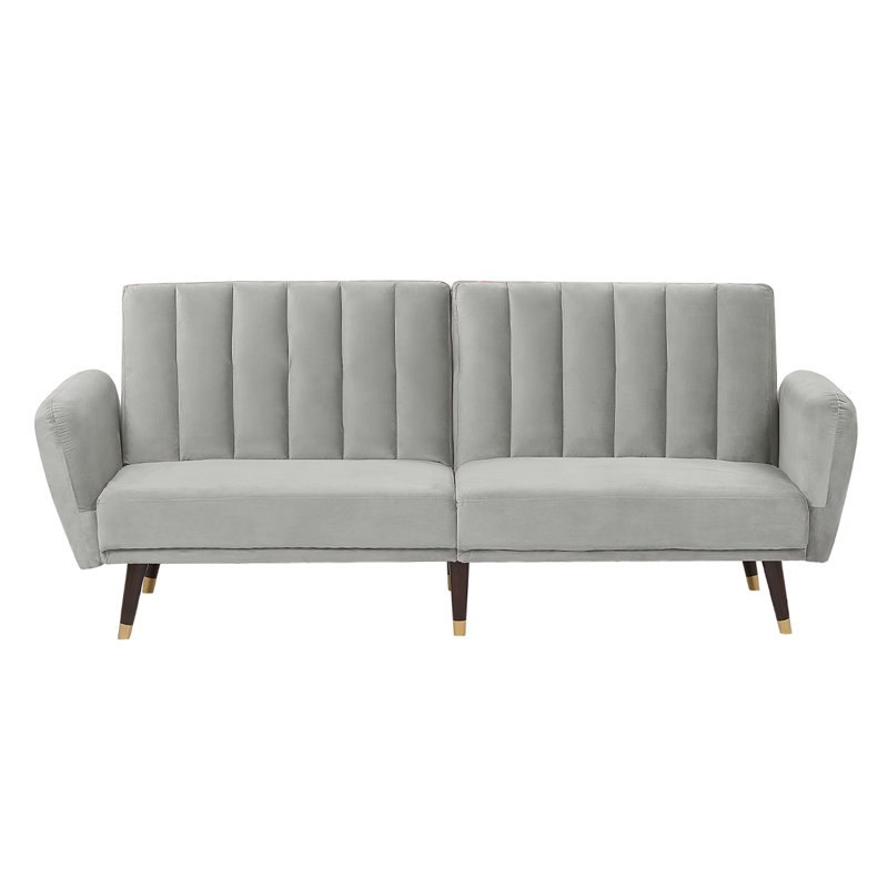 Fawcett 3 Seater Sleeper, Light Grey 100% Polyester