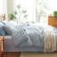 Ensemble de housse de couette 100% coton lavé à carreaux 3 pièces Nayoroom Gingham-114852060-114852062