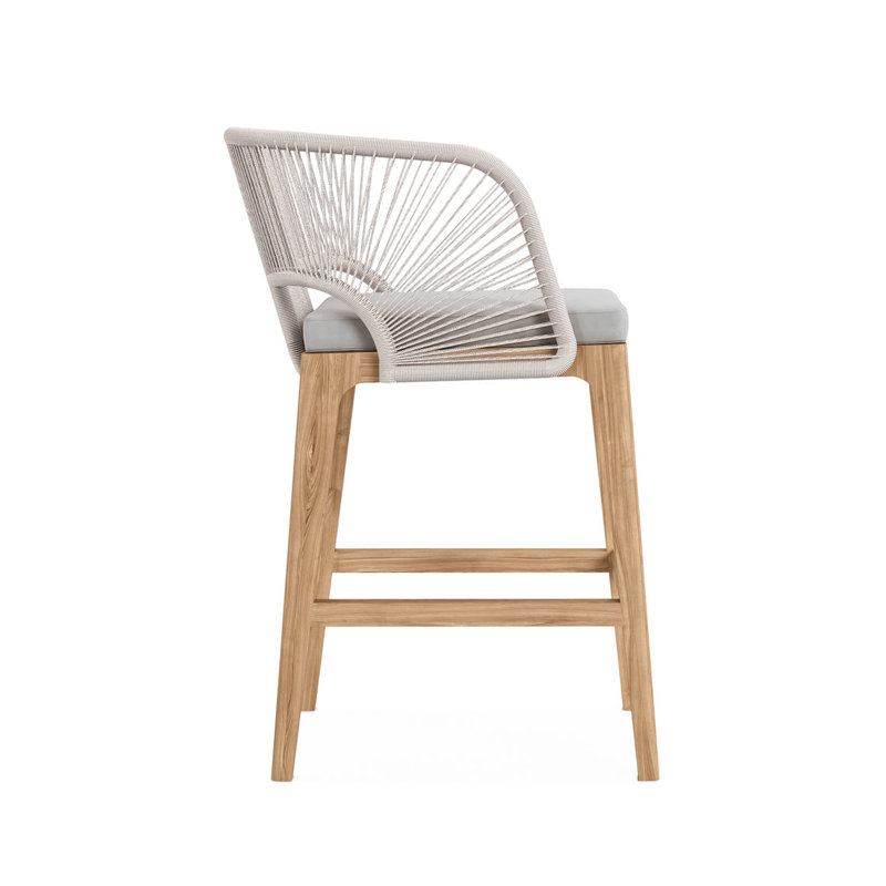 Amadora Bar Chair - Silver, Silver
