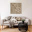 Impression sur toile encadrée «Swooping Lines» par PI Studio-100672456