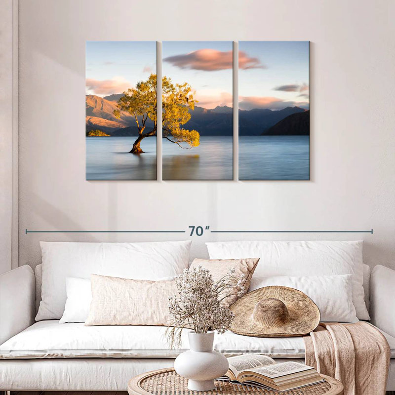Alvord Lake Wanaka, Nouvelle-Zélande, H 28 po x l 45 po